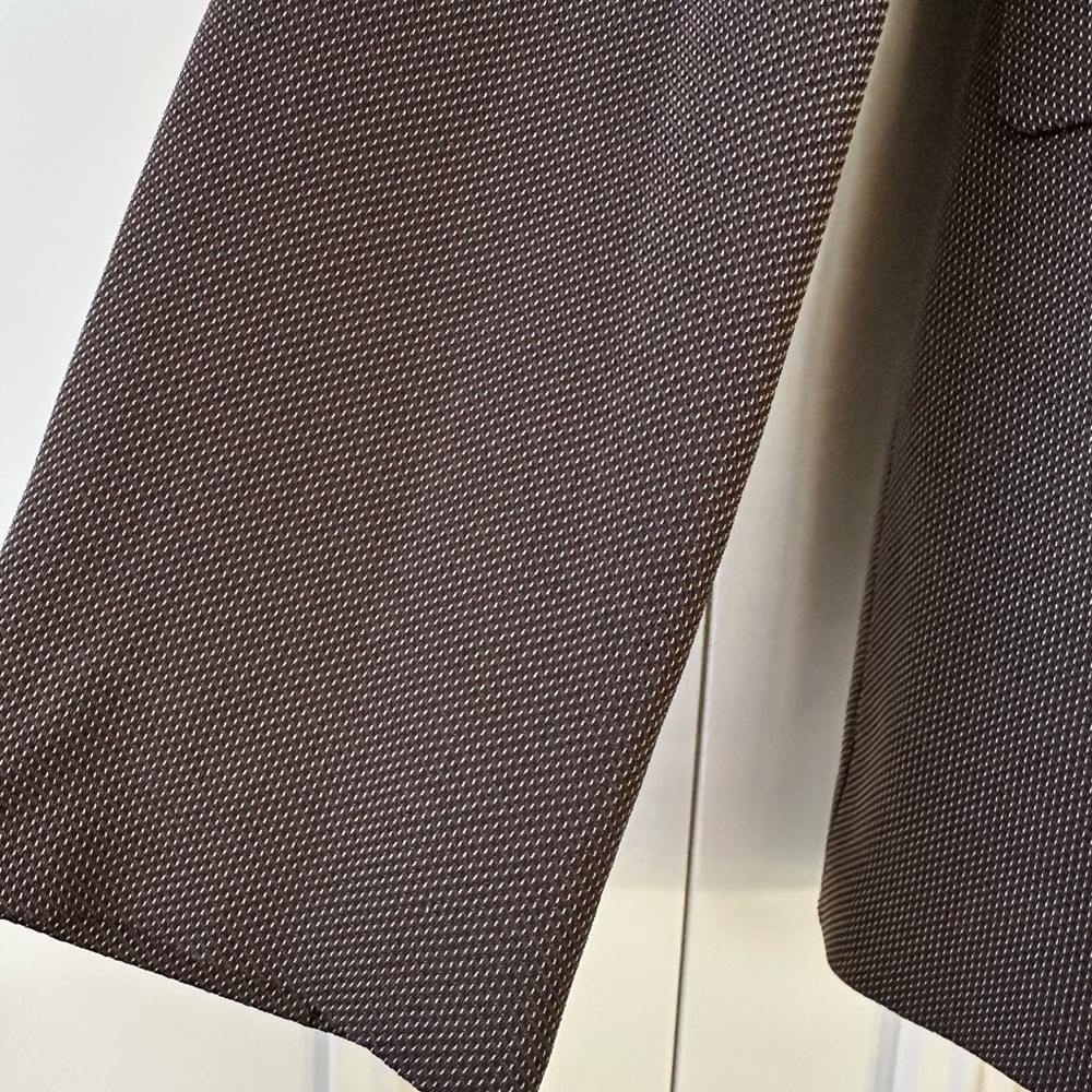 Anne Klein Women's Dark Brown Blazer - Picture 2 of 7